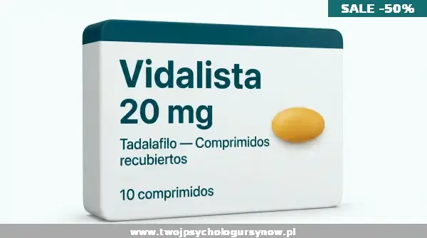 Vidalista 20mg - 4 tabletki powlekane | Apteka